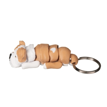 Buldog angielski - brelok do kluczy